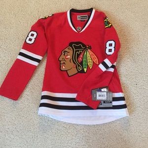 Brand new Blackhawks jersey Kane
